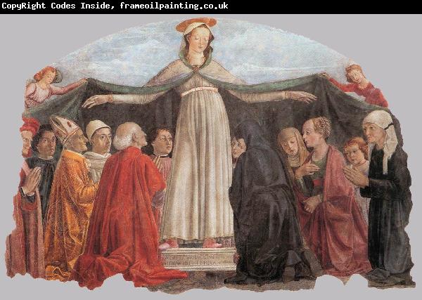 GHIRLANDAIO, Domenico Madonna of Mercy gh